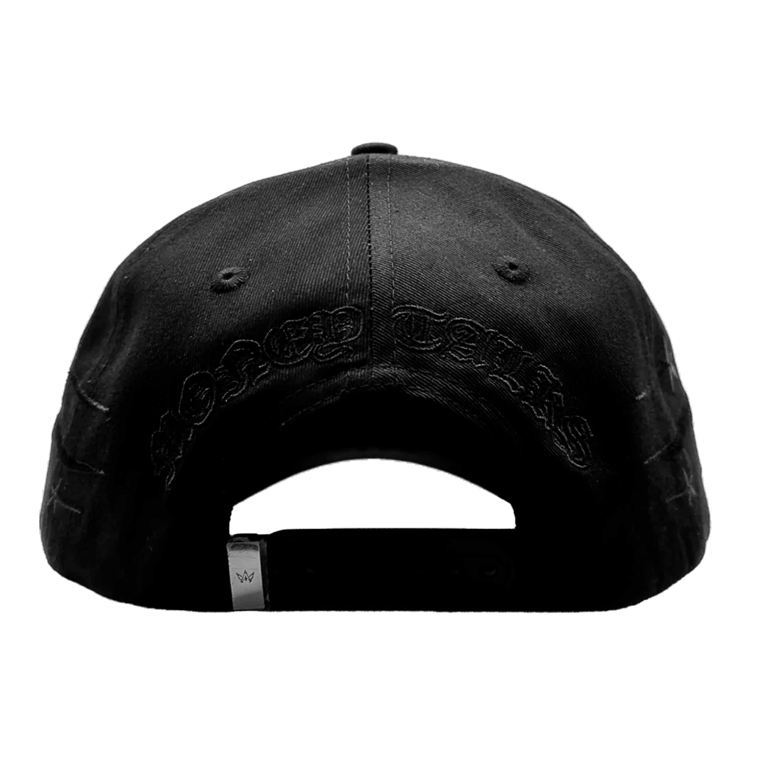 Gorra SD Black Stars negra edición limitada vista desde arriba
